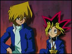 Yugi and Joey